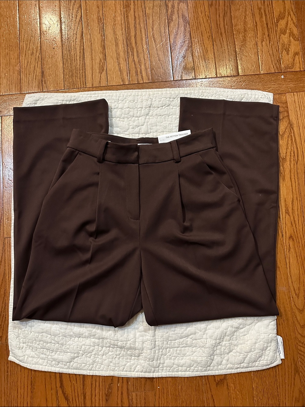 NWT LOFT The Peyton Trouser - Dark Brown - Picture 3 of 4